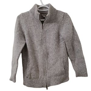 L.L. Bean Gray Knit Jacket